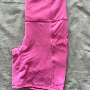 Fabletics Oasis 6” Pink Shorts